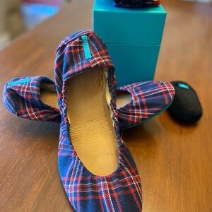 Tieks Size 9 Heritage Plaid
